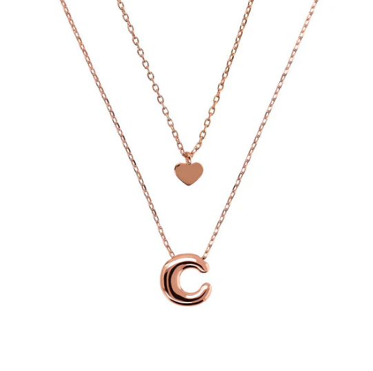 Collier Bronzallure Iniziale in  Alliage Métallique WSBZ02286C - WSBZ02286C
